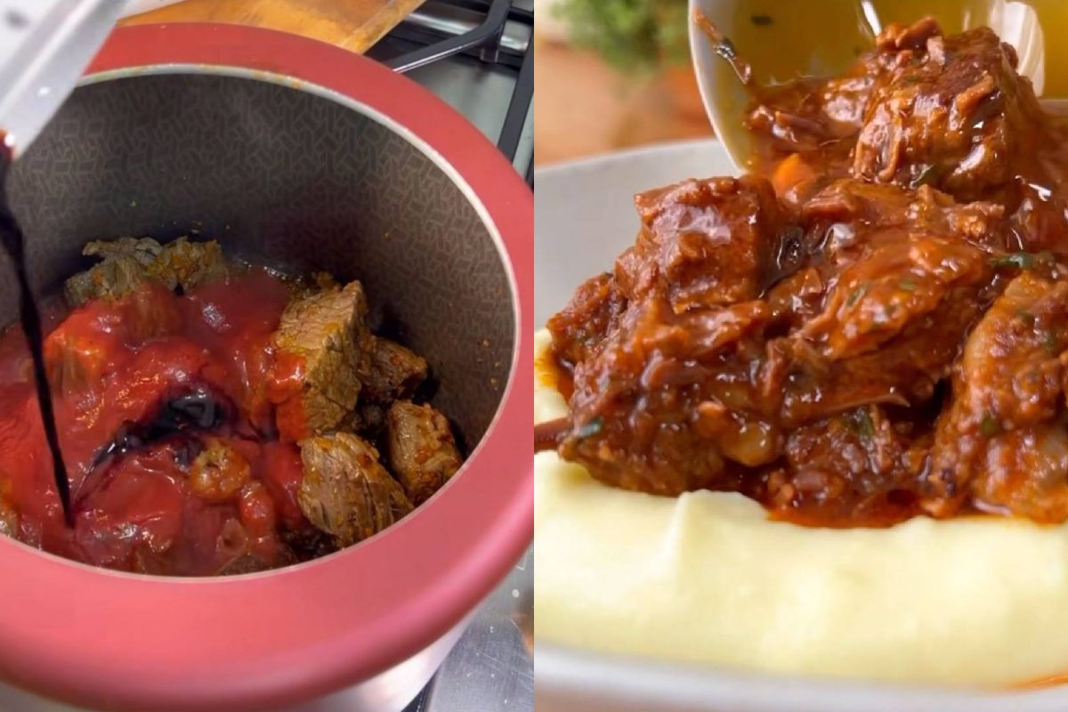 A melhor carne de panela que desmancha na boca e só tinha nos restaurantes