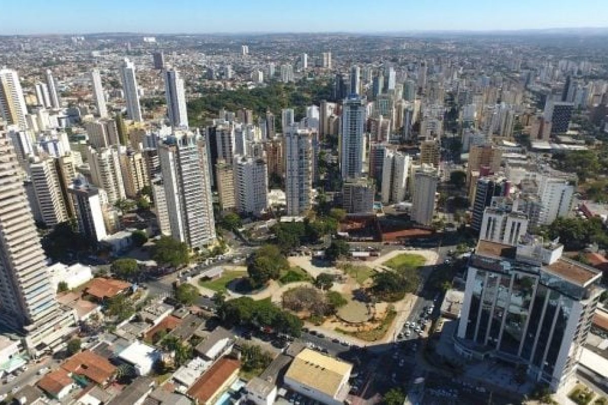 Vista aérea de Goiânia. (Foto: Divulgação/ Prefeitura de Goiânia)